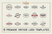 The Liquor Font Collection, a Sans Serif Font by Bart Wesolek (Thumbnail 2 of 10)