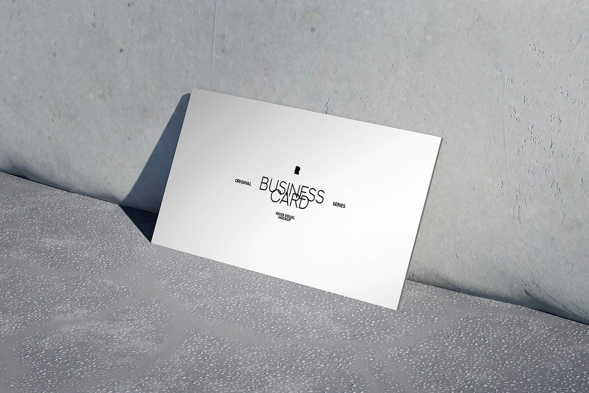 Business Card Side Road Mockup, a Merchandise Mockup by River Visual (Photo 3 of 7)