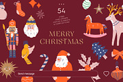 Merry Christmas and festive bundles, an Illustration by Manimanisa (Thumbnail 1 of 10)