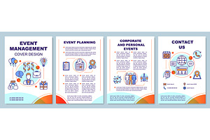 Event Management Brochure Template