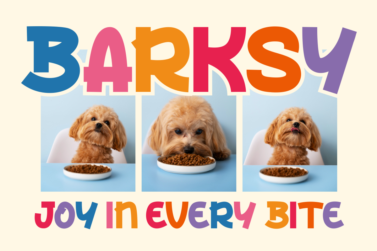 Whisker Bites Animal Food Font, a Font by PutraCetol Studio (Photo 2 of 5)