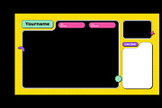 Neo Brutalism Stream Overlay, a Social Media Template by Neermana (Thumbnail 2 of 4)