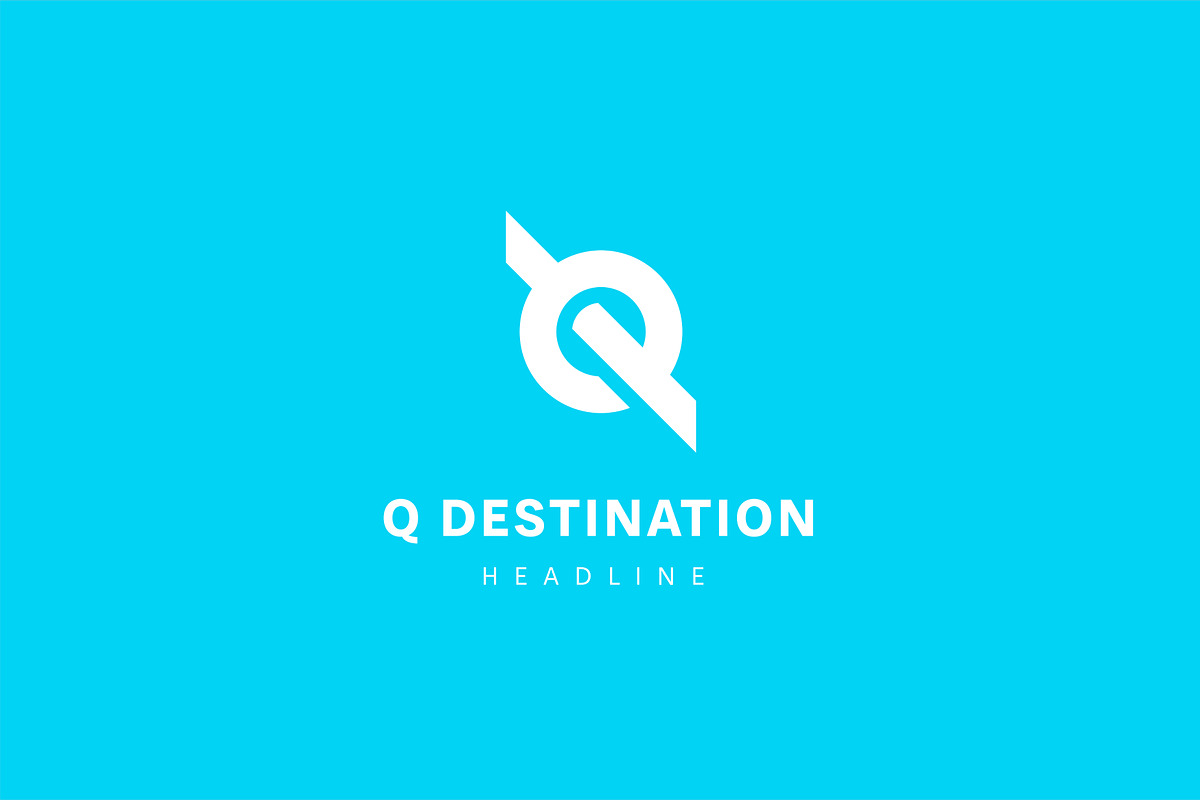 Destination logo template., a Branding & Logo Template by Anton Akhmatov