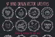 Romantic heart Vector DIY brushes, a Brush Add-On by Tatianakost49 (Thumbnail 4 of 4)