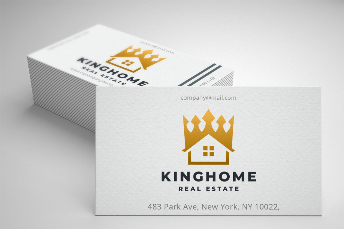 King Home - Royal Home & Real Estate, a Branding & Logo Template by Design_Planet (Photo 2 of 4)