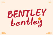 CS Bentley – Handwritten Font, a Handwritten Font by Craft Supply Co. (Thumbnail 1 of 8)