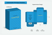 Luxury box Design 3d mock-up, a Packaging Mockup by sumonuix (Thumbnail 2 of 3)