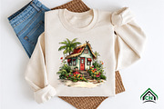 Whimsical Summer Beach Hut Clipart, an Illustration by Craft Nest (Thumbnail 7 of 12)