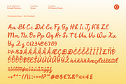 CS Camara Drawn, a Script Font by Craft Supply Co. (Thumbnail 7 of 8)