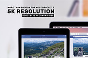 Awesome Responsive Mockups, a Books & Magazine Mockup by Mockups & Illustrations (Thumbnail 5 of 15)