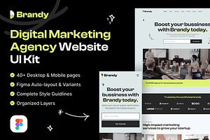 Brandy - Digital Marketing Web UI