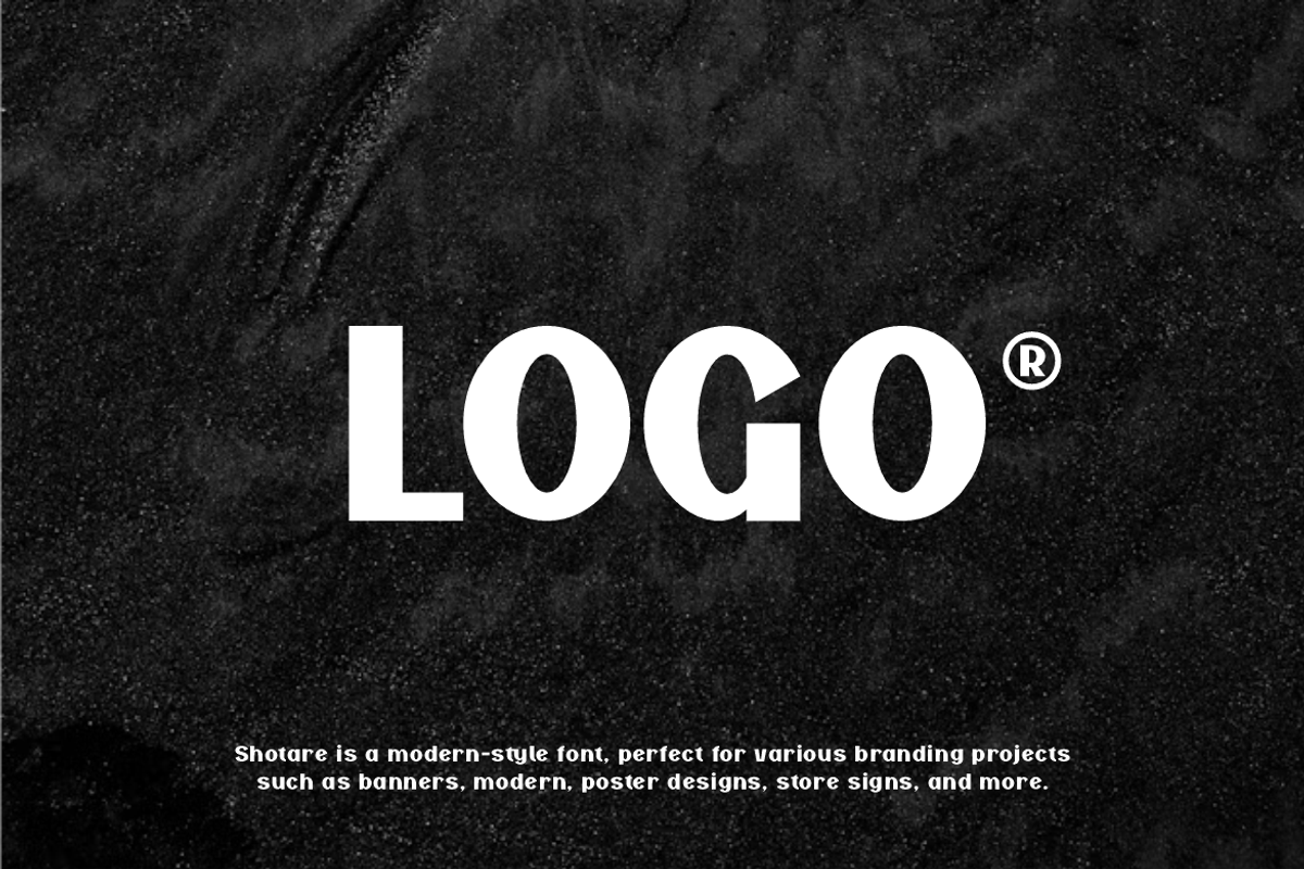 Shotare - Bold Sans Display Typeface, a Sans Serif Font by Iqsiart Studio (Photo 2 of 13)