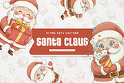 Charming Santa Claus Cute Kids, a Seasonal Illustration by Gohsantosa (Thumbnail 1 of 4)