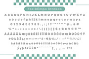 Fox Blimpo : 4 Font Styles, a Symbol Font by Fox7 By Rattana (Thumbnail 10 of 13)