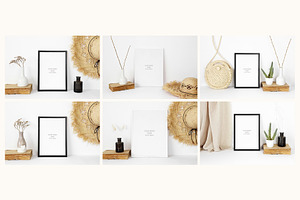 Photo Frame Mockup Bundle 21 Element