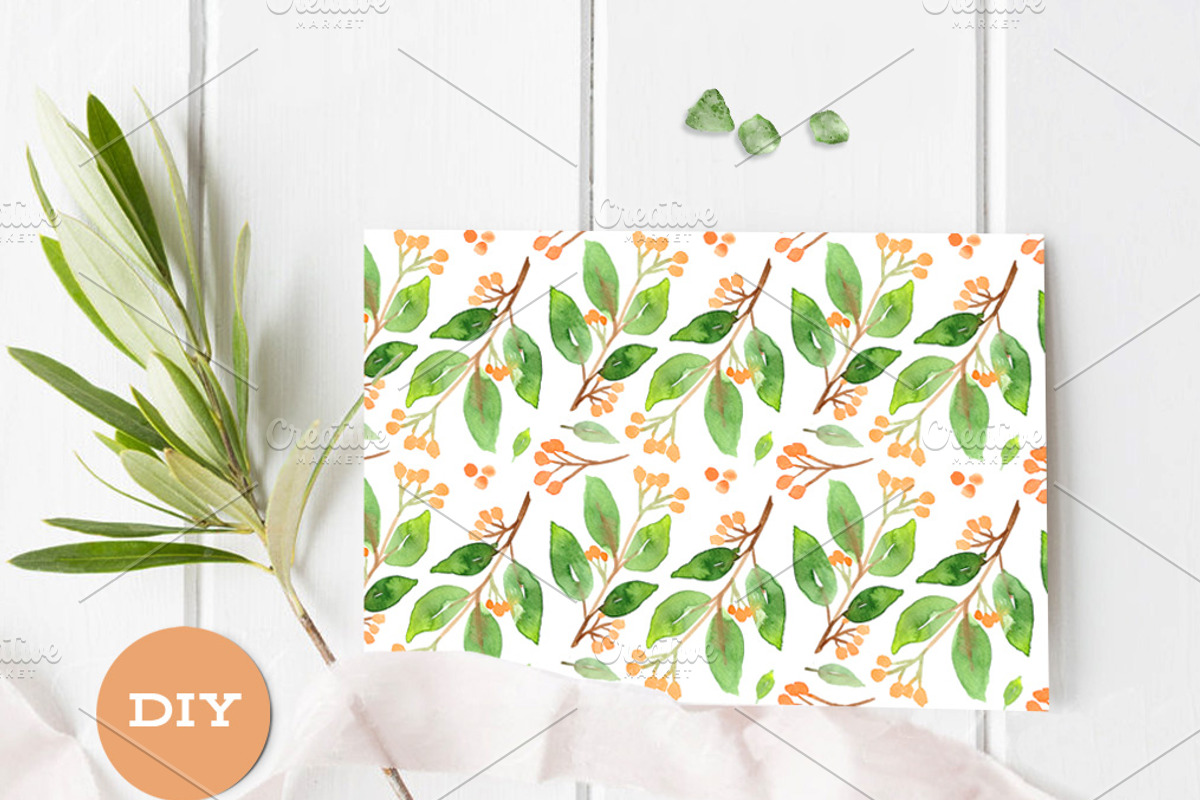 Floral Watercolor Wedding Suite, an Invitation Template by Love Design (Photo 14 of 15)