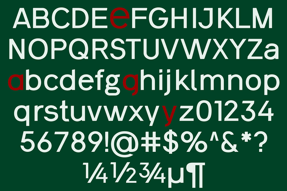 Lacerika Modern Sans Serif Font, a Sans Serif Font by IWMType (Photo 5 of 7)