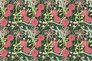 Floral Blossom. Seamless patterns, a Pattern Graphic by oxygen_8 (Thumbnail 2 of 8)