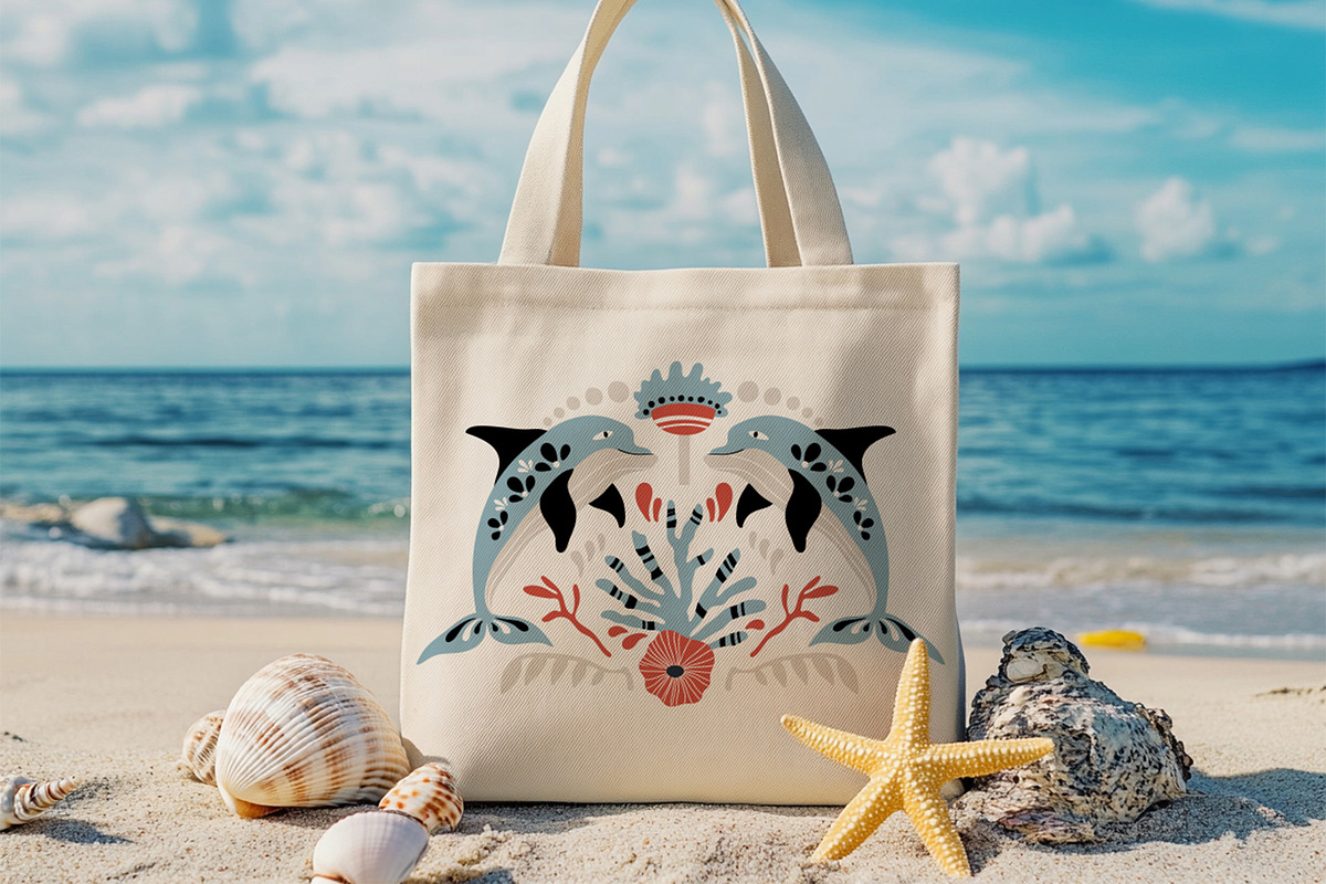 FOLK UNDERWATER - VECTOR KIT, a Decorative Illustration by My Space Garden (Photo 11 of 16)