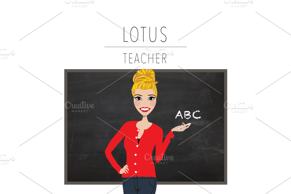 Teacher Portrait Creator | Clip Art, an Education Illustration by Lauren Lesley Studio (Photo 16 of 33)