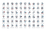 E-Learning and Training Color Icons, a Duotone Icon by vectorstank (Thumbnail 2 of 3)
