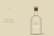 Glass Liquor Bottle Mockup, a Packaging Mockup by Copal (Thumbnail 1 of 12)