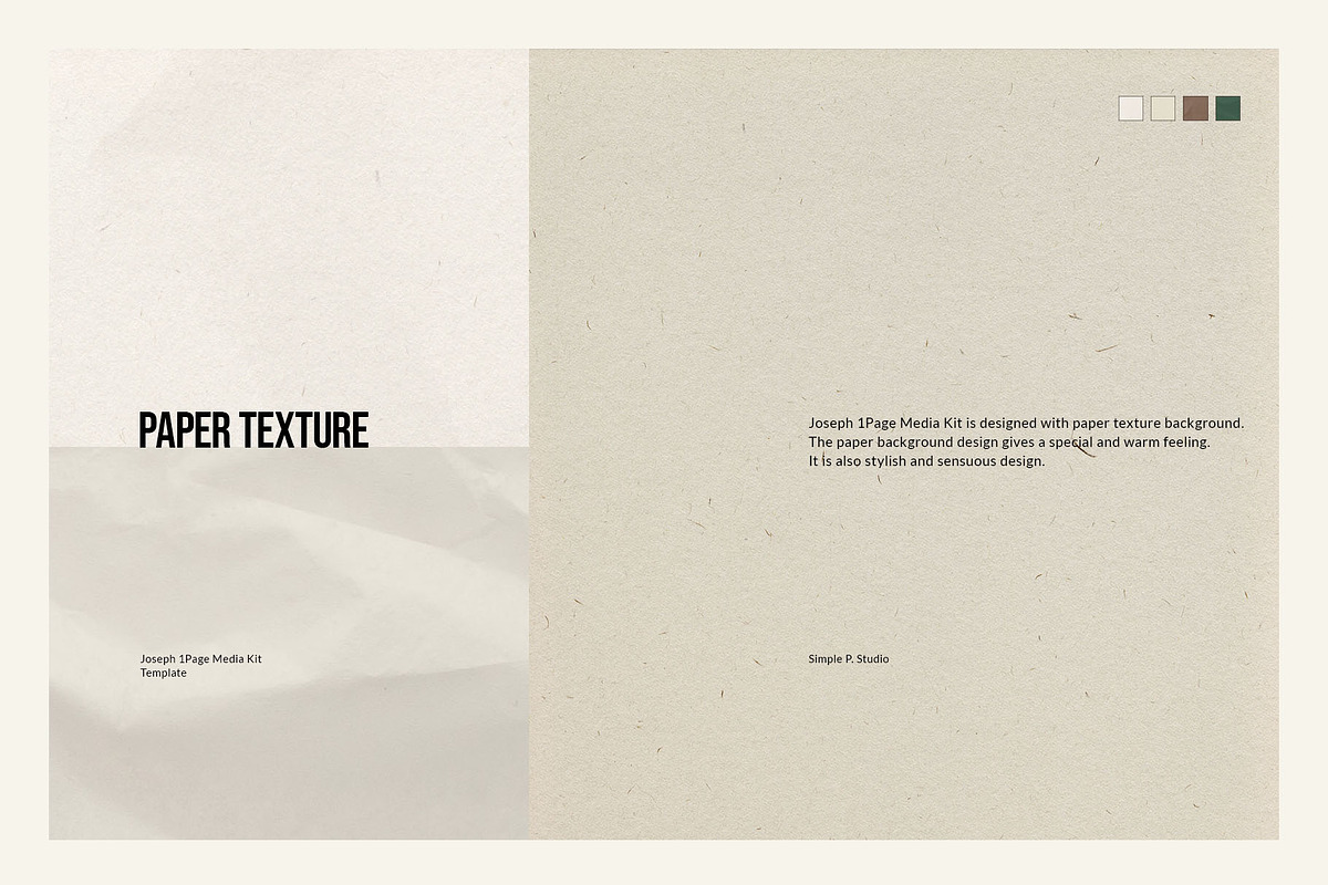 Joseph 1Page Media Kit, a Marketing Template by Simple P. (Photo 5 of 8)