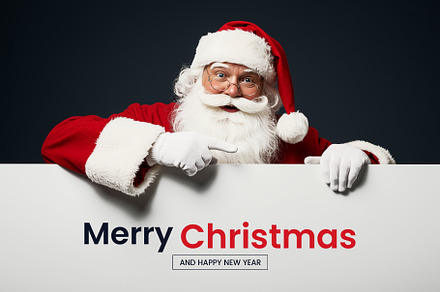 Merry Christmas PSD Template preview 4