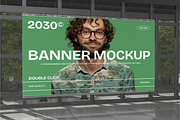 Banner Mockup, an Advertising Mockup by Permadi Creative (Thumbnail 2 of 5)