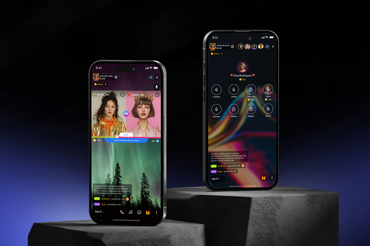 Hype Live Streaming App UI Kit, an App Template by SyalUIUX (Photo 6 of 6)