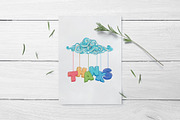 Sky. Graphics-letterings-patterns., an Illustration by MaljukArt (Thumbnail 20 of 20)