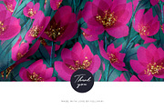 Violet Jade Garden Pattern, a Pattern Graphic by Velliniki (Thumbnail 12 of 12)
