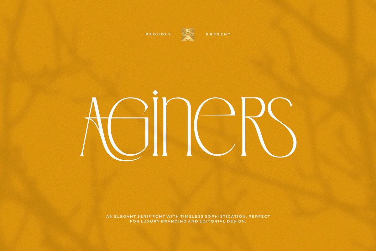 Aginers || Elegant Serif Font, a Serif Font by Ermedia Studio (Photo 1 of 10)