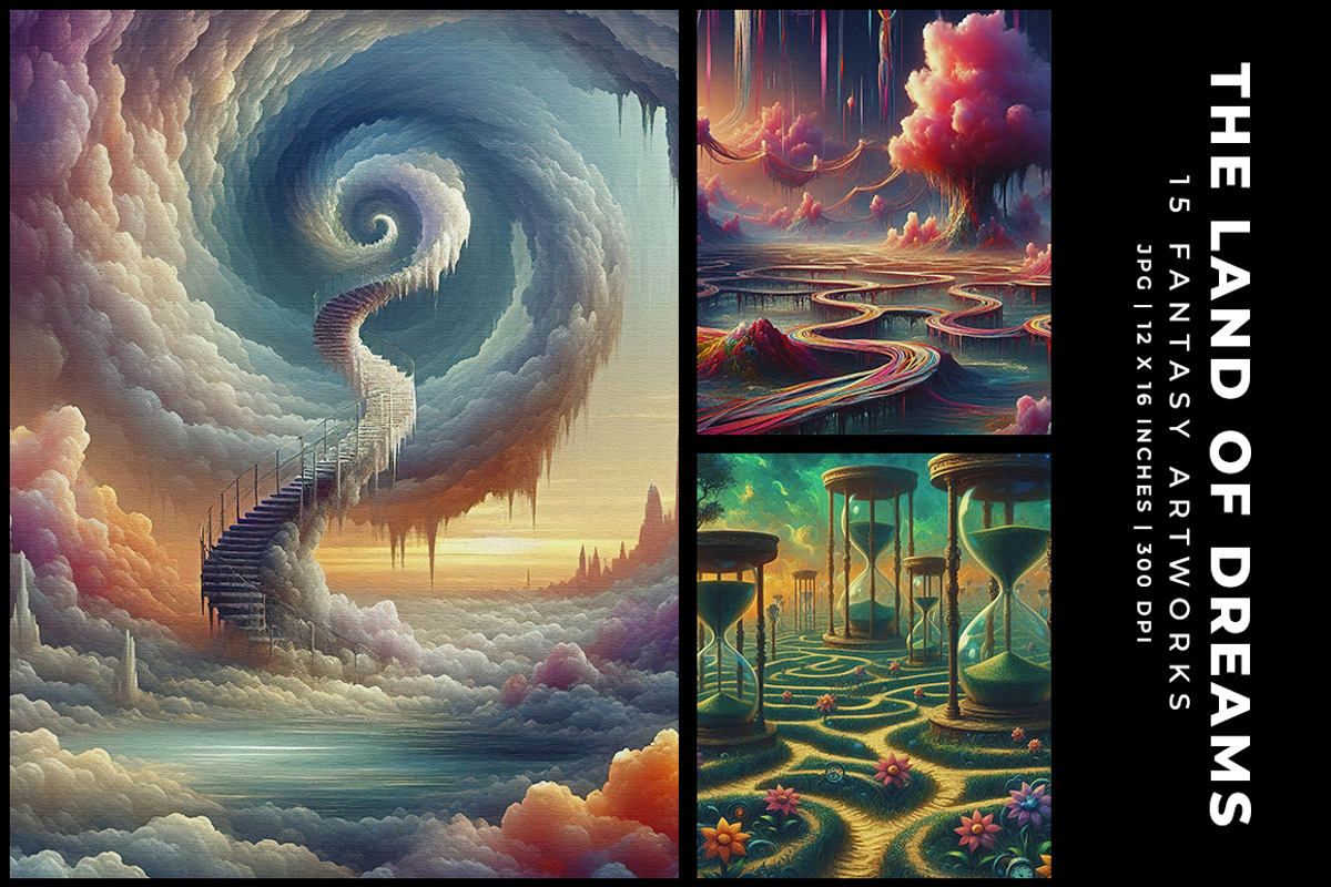 The Land of Dreams, a Decorative Illustration by Digital Art Creations (Photo 2 of 9)