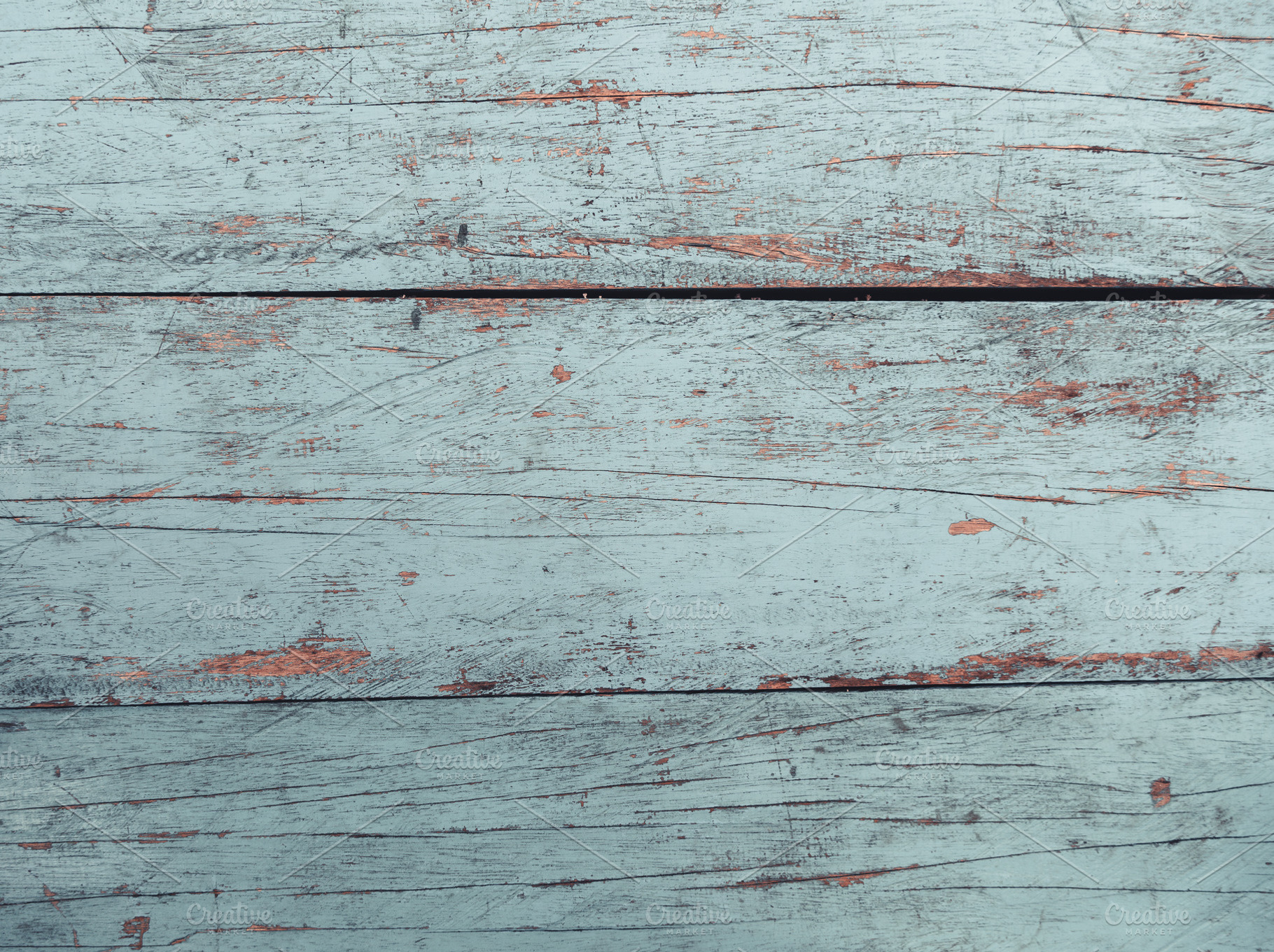 Texture of weathered wood with blue paint and cracks, a Background Photo by GoodGoods
