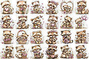 Whimsical Mother's Day Raccoon Clipa, an Illustration by DreamPrint404 (Thumbnail 2 of 6)