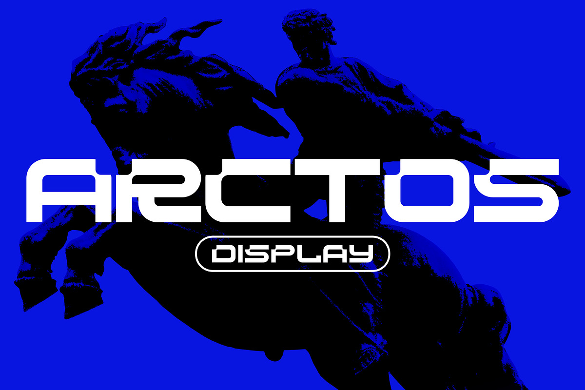 ARCTOS - Display Font, a Sans Serif Font by Oskar Biehl (Photo 1 of 11)
