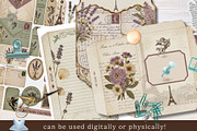 Antique Parisienne Junk Journal Kit, an Object Graphic by Traveling Designer (Thumbnail 3 of 5)