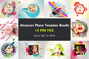 Abustract Photo Template Bundle