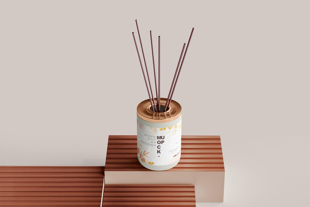 Incense Air Freshener Mockups, a Packaging Mockup by pmvch (Photo 16 of 20)