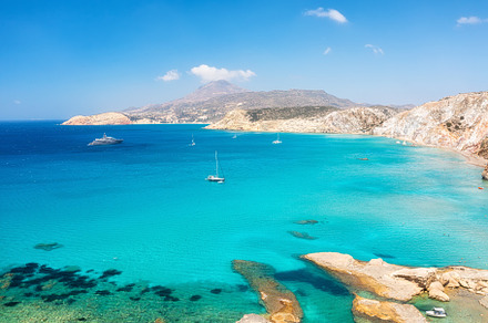 Greece landscape. Aerial seascape, a Nature Photo by Landscape and travel