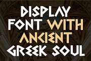 Archides- Ancient Greek Display Font, a Sans Serif Font by Pekotype (Thumbnail 10 of 15)