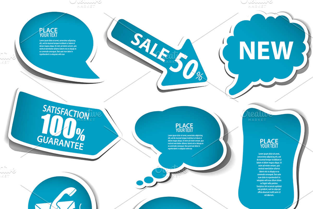 Bundle Sale Labels, a Decorative Illustration by TAlex (Photo 5 of 6)