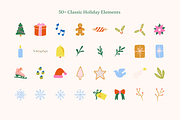 Christmas Handdrawn Illustration Set, an Illustration by Fourteen Creative Co. (Thumbnail 3 of 11)