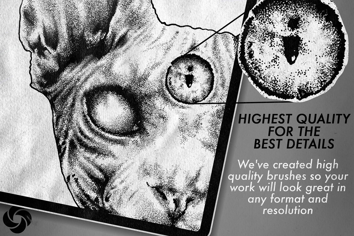 The Real Needles Tattoo Brushes, a Brush Add-On by Easy Procreate (Photo 4 of 10)
