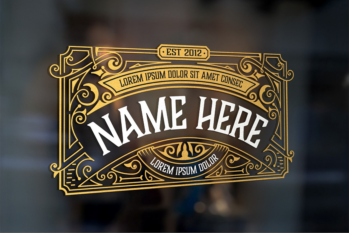 Set of 20 Vintage Logos, a Branding & Logo Template by OneVectorStock (Photo 15 of 21)