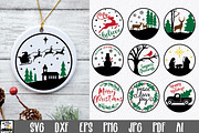 Christmas Ornament SVG File, an Illustration by OldMarket Designs (Thumbnail 1 of 9)