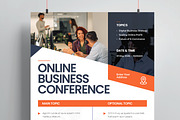 Online Business Conference Flyer, a Flyer Template by MightyDesign (Thumbnail 2 of 8)