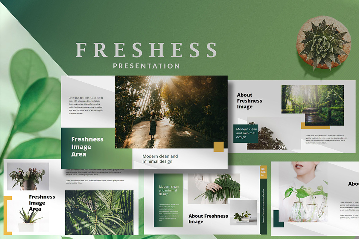 Freshness Modern - Powerpoint, a Presentation Template by Putra Khan