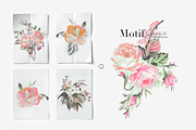 Autumn Rose Prints & Motifs, a Pattern Graphic by TSTUDIO (Thumbnail 5 of 13)